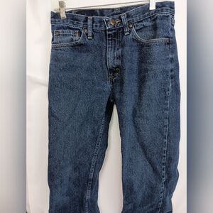 Wrangler Blue Straight Jeans with Classic Fit (#1,423)